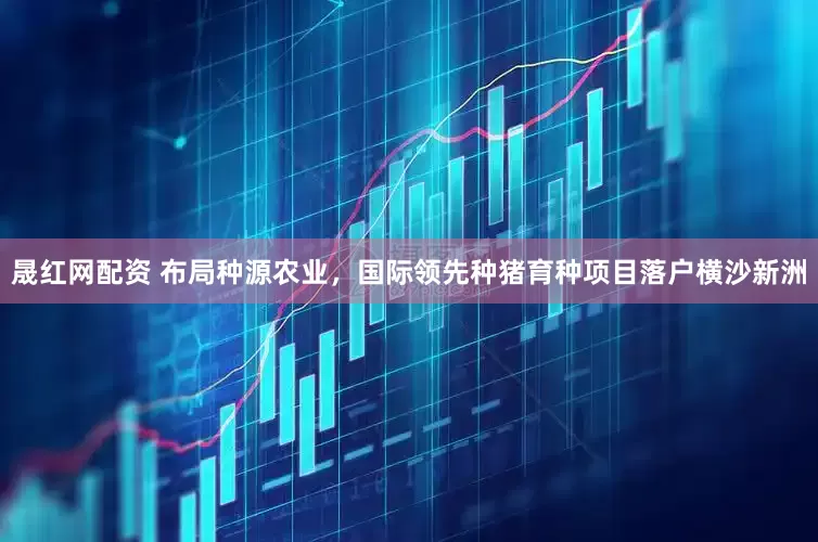 晟红网配资 布局种源农业，国际领先种猪育种项目落户横沙新洲